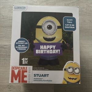 Despicable Me Minion Birthday Airblown Inflatable